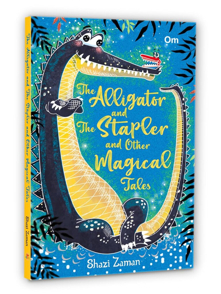 Cover image The alligator and the stapler and other magical tales english fiction books for children