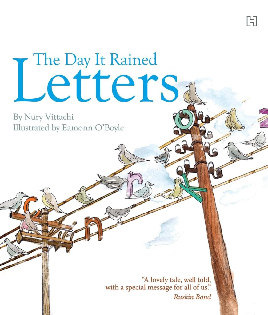 Cover Image The day it rained letters book review