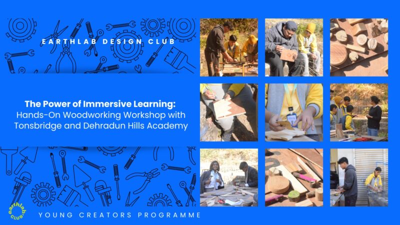 immersive learning woodworking workshop for students of tonsbridge and DDHA