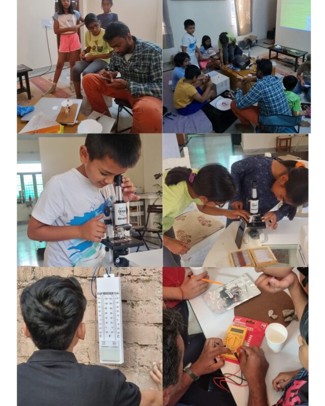 science club at earthlab club summer programme