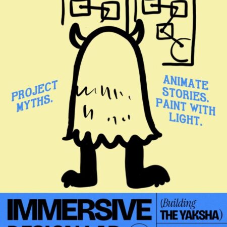 Projection Mapping & Interactive Art with Ansh Kumar | Young Creators Summer Programme 2025