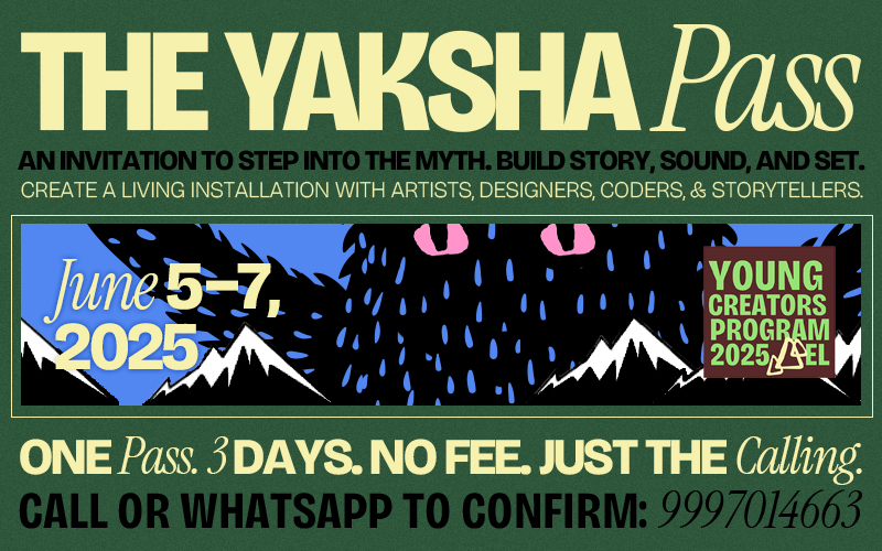 the yaksha, summer program, day1, day 2, day 3